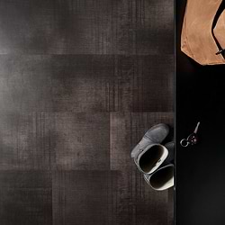 Ristretto LVT Charcoal Black 12x24 Fabric Look Glue Down Luxury Vinyl Tile 