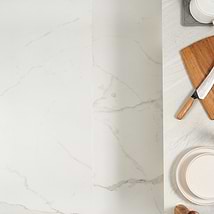 TileBarXL Marmi White Calacatta Matte 24"X48" Porcelain Tile
