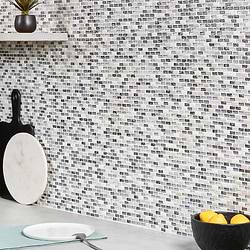 Decorative Marble + Pearl Tile for Backsplash,Kitchen Wall,Bathroom Wall,Shower Wall