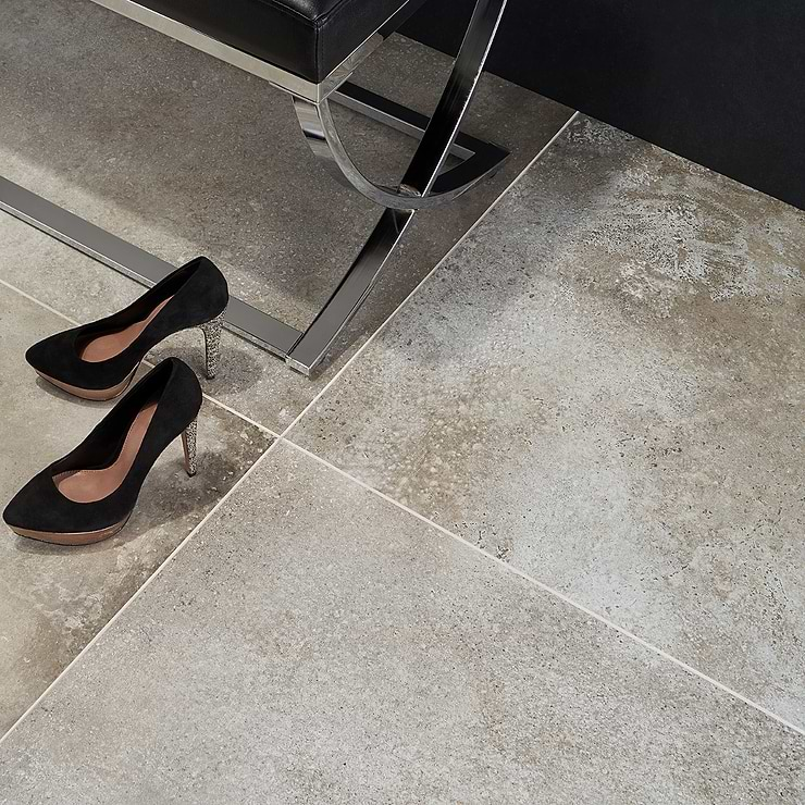 Disco-Bronx Greige 24x48 Matte Porcelain Tile