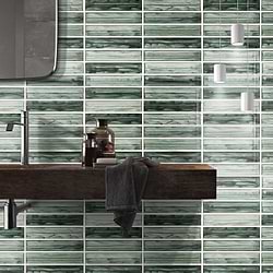 Decorative Glass Tile for Backsplash,Bathroom Wall,Shower Wall