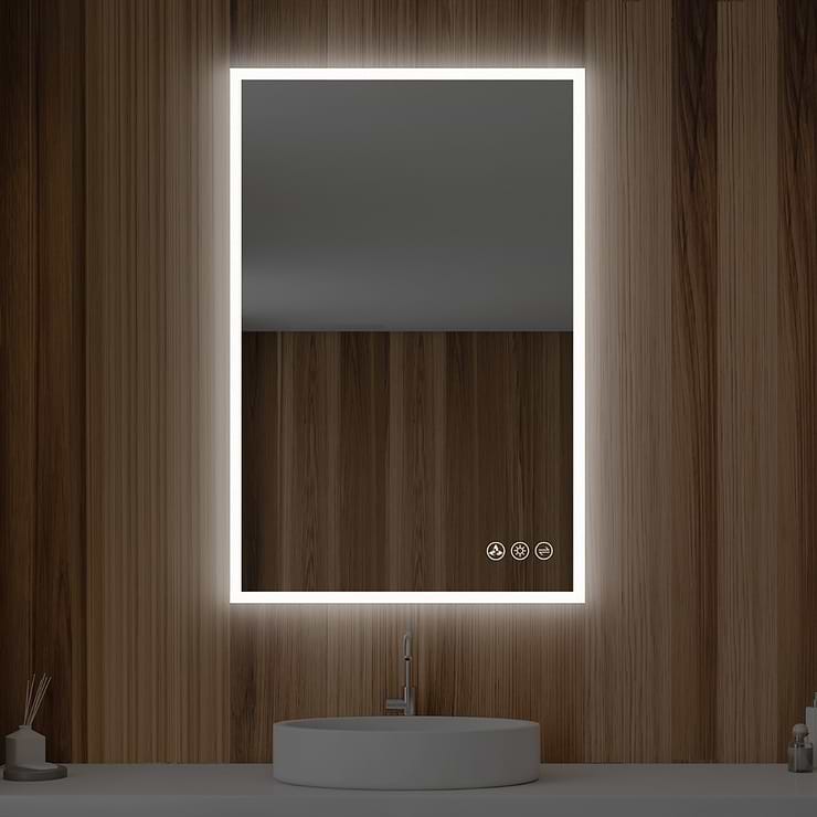 Rige 24x36" Rectangle LED Mirror
