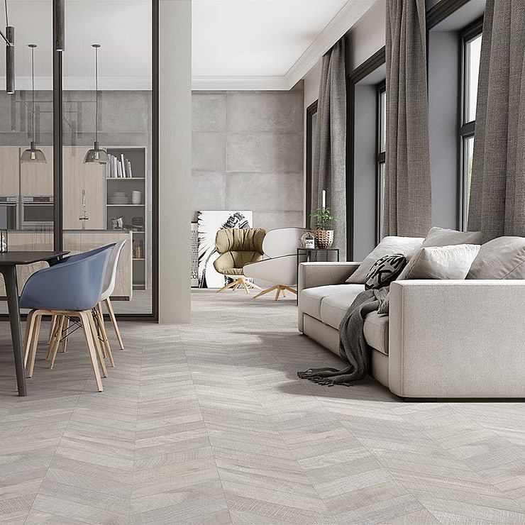 Gray porcelain best sale tile