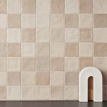 Portmore Sand 4x4 Glazed Ceramic Tile
