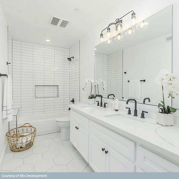 Shower shop subway tile