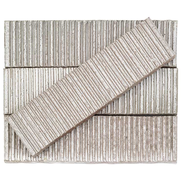 Easton Summit Matte White 2x9 Clay Tile