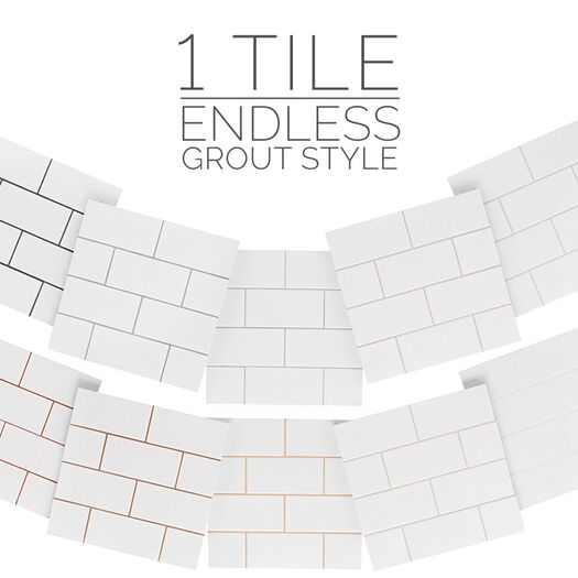 How to choose subway tile grout