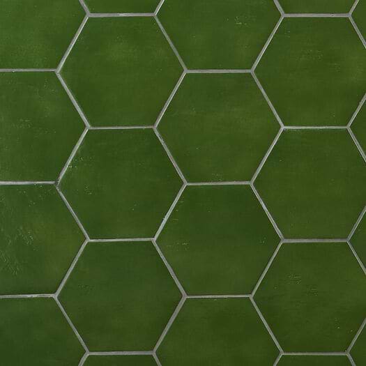 shop green porcelain floor tiles