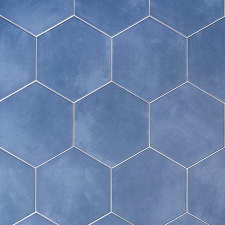 shop blue porcelain floor tiles