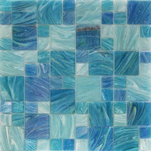 Aquatic pool tiles