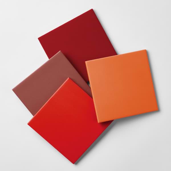 shop red-orange tile