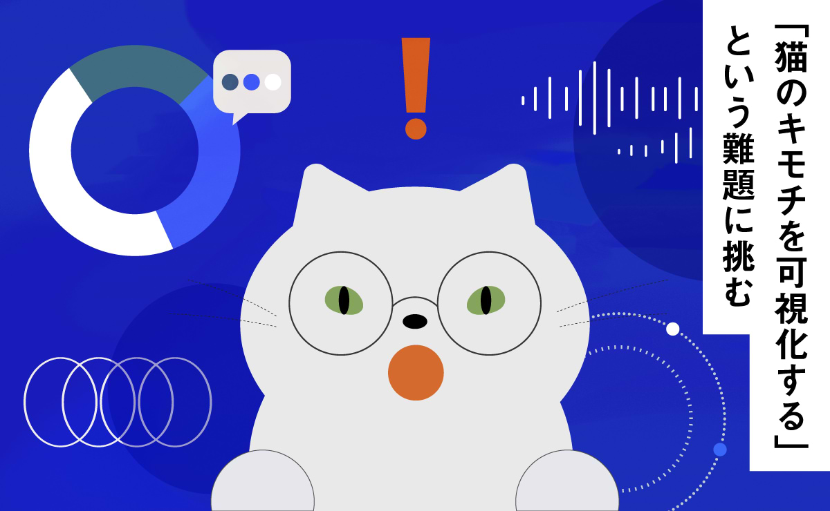 「猫のキモチを可視化する」という難題に挑むのサムネイル