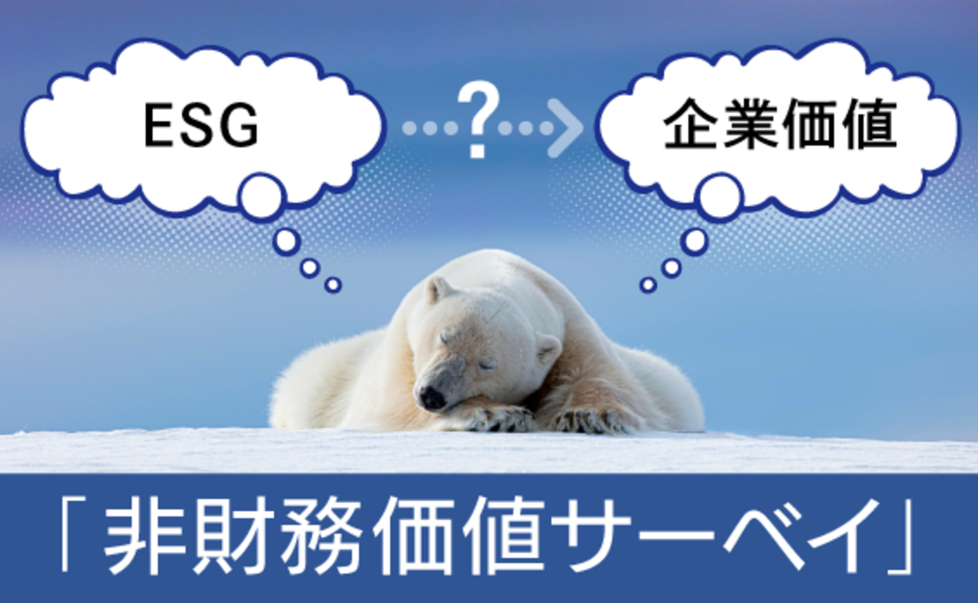 ESG活動は企業価値にどう影響？「非財務価値サーベイ」
