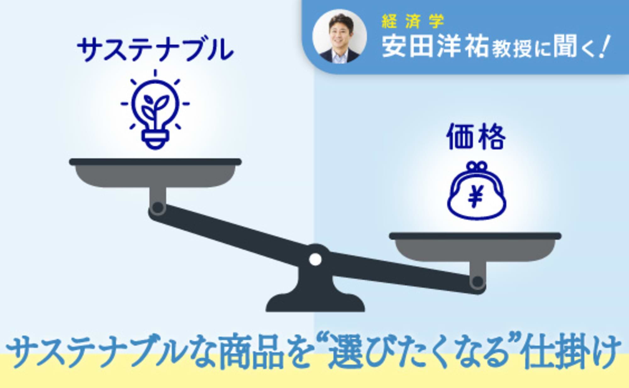 サステナブルな商品を“選びたくなる”経済学を活用した仕掛け