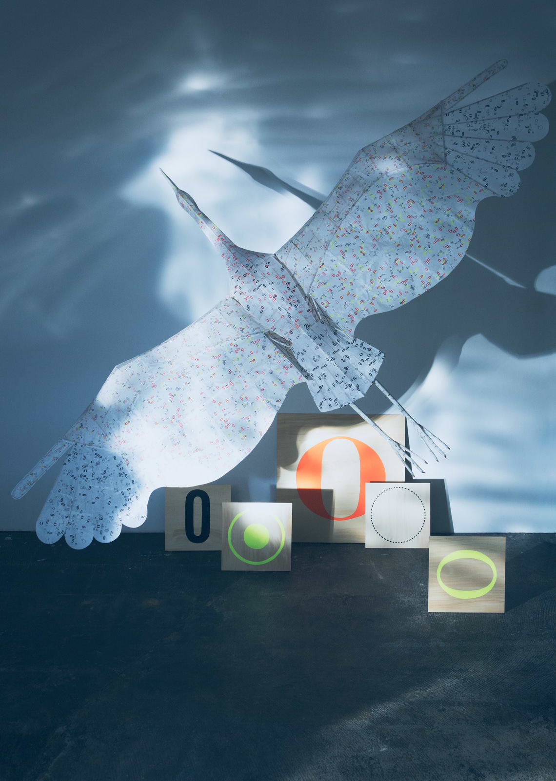 【青森】贈られ、引き継がれた鶴凧と活版。