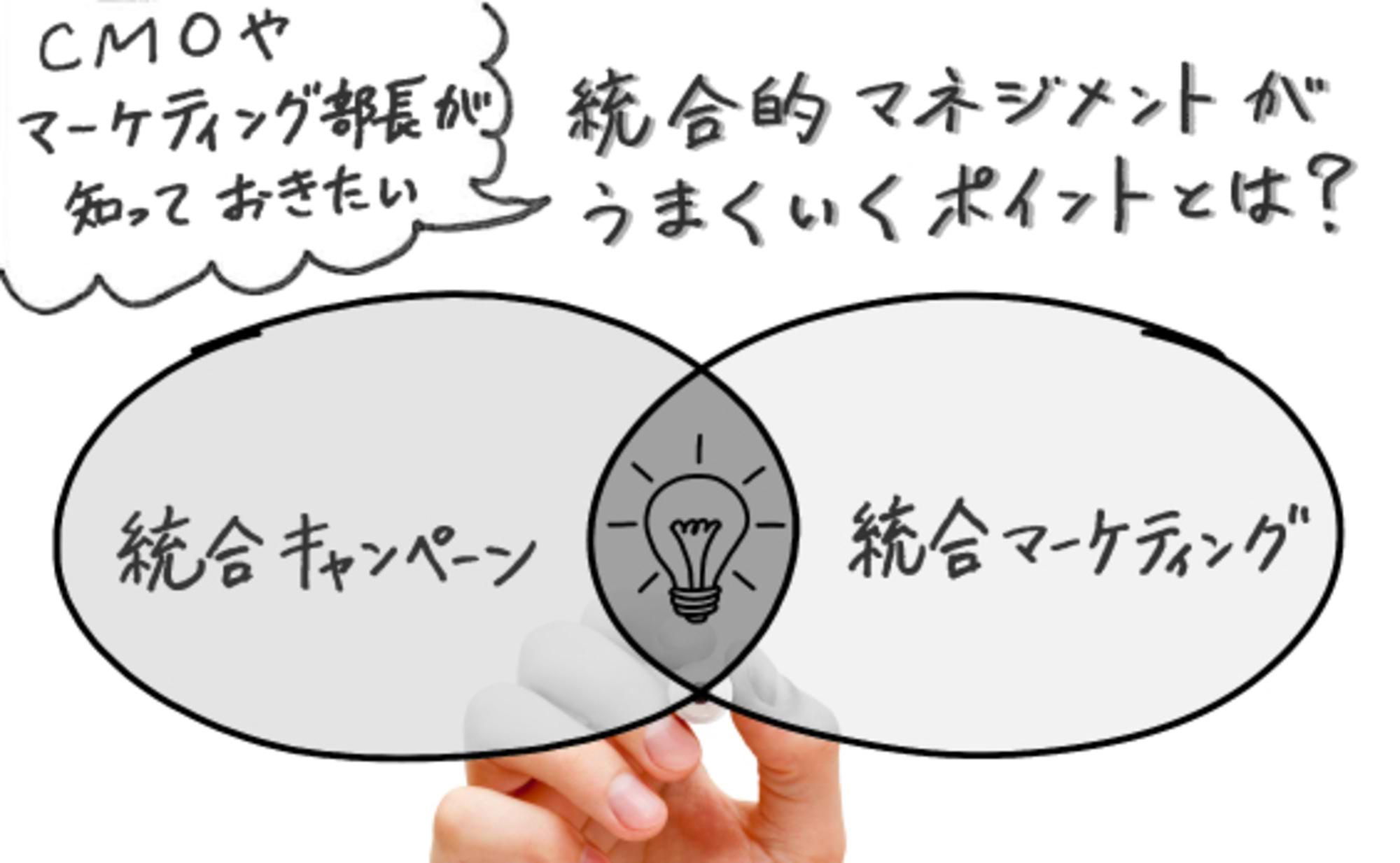 成功の決め手はCMOの統合的マネジメント
