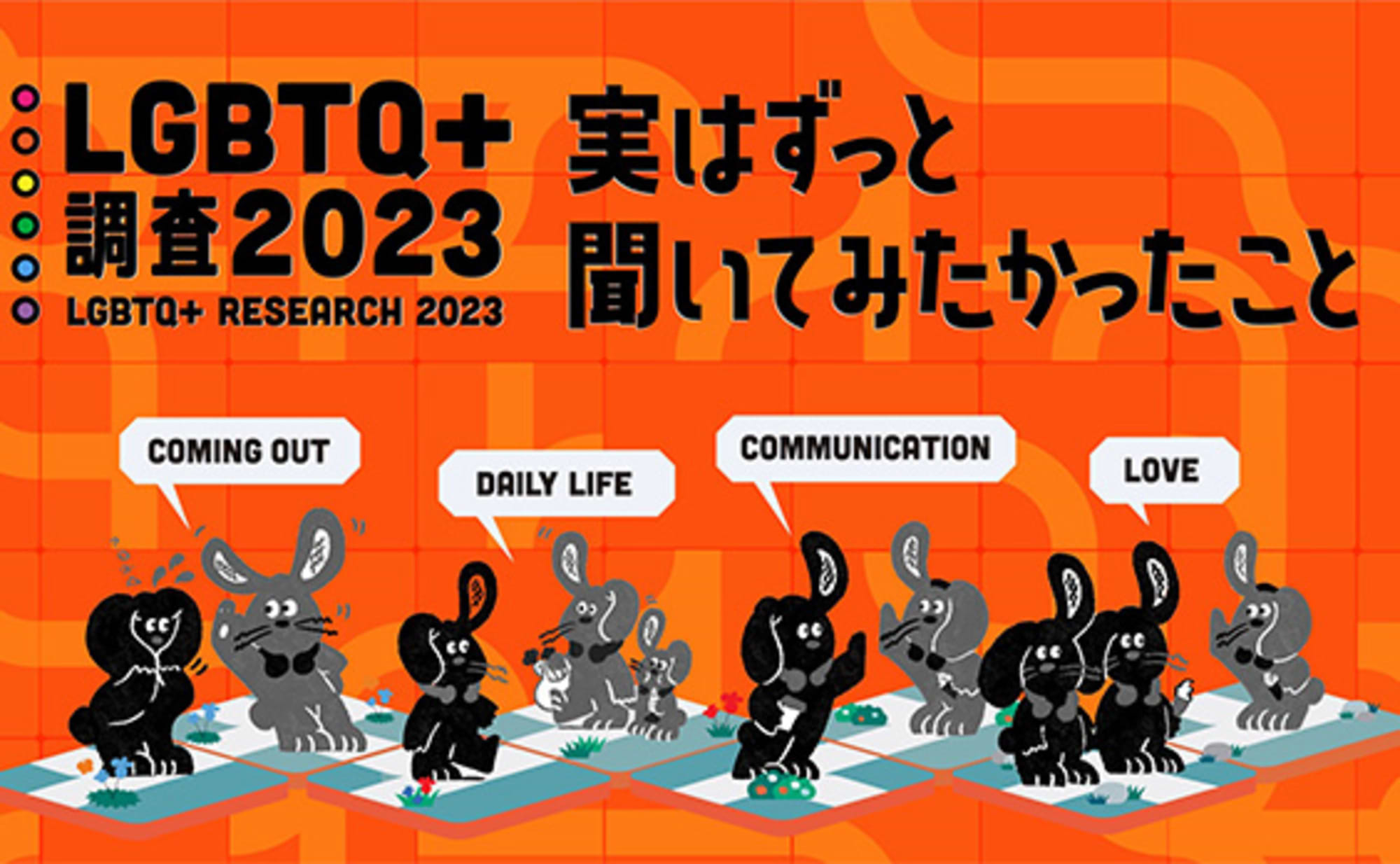 LGBTQ+当事者と非当事者、両者の気持ちを可視化してみた