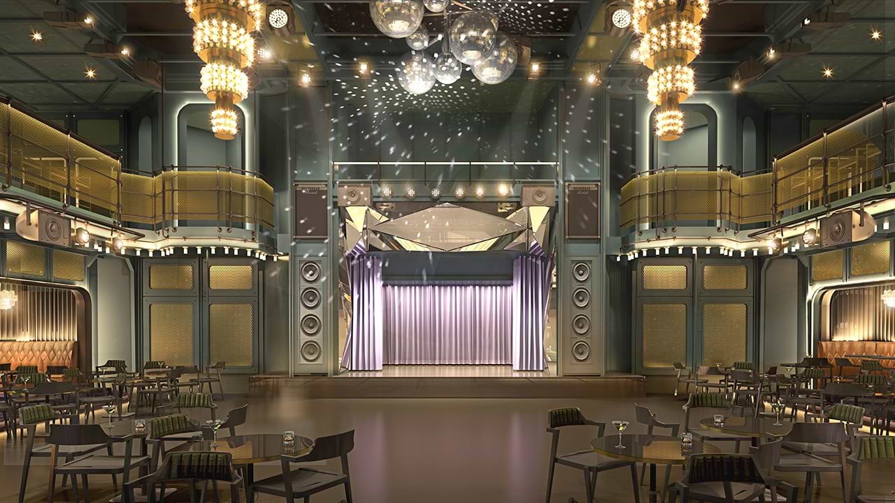 The Manor center stage