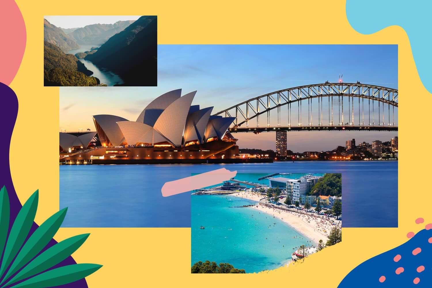 Australian shores & New Zealand fjords