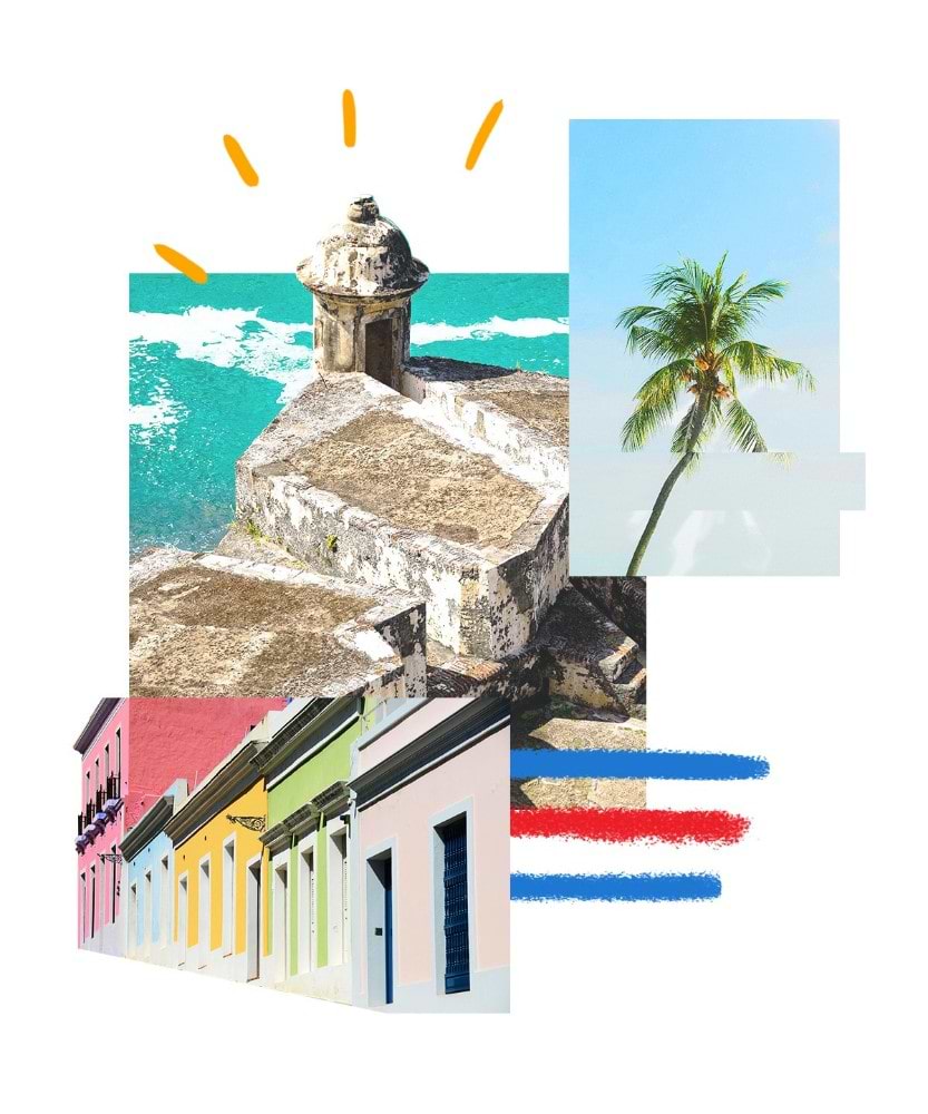 Virgin Voyages San Juan Port Guide collage image