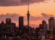 AUCKLAND, NEW-ZEALAND Sunset Skyline