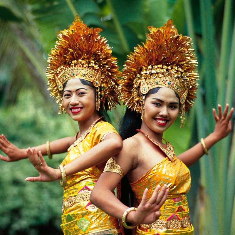 Two Indonesian Dancers