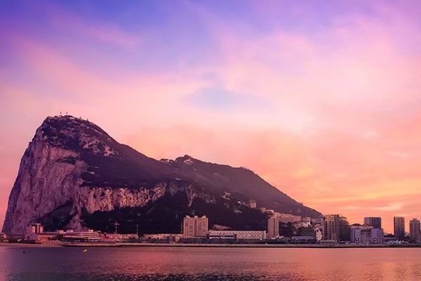 Gibraltar Sunset