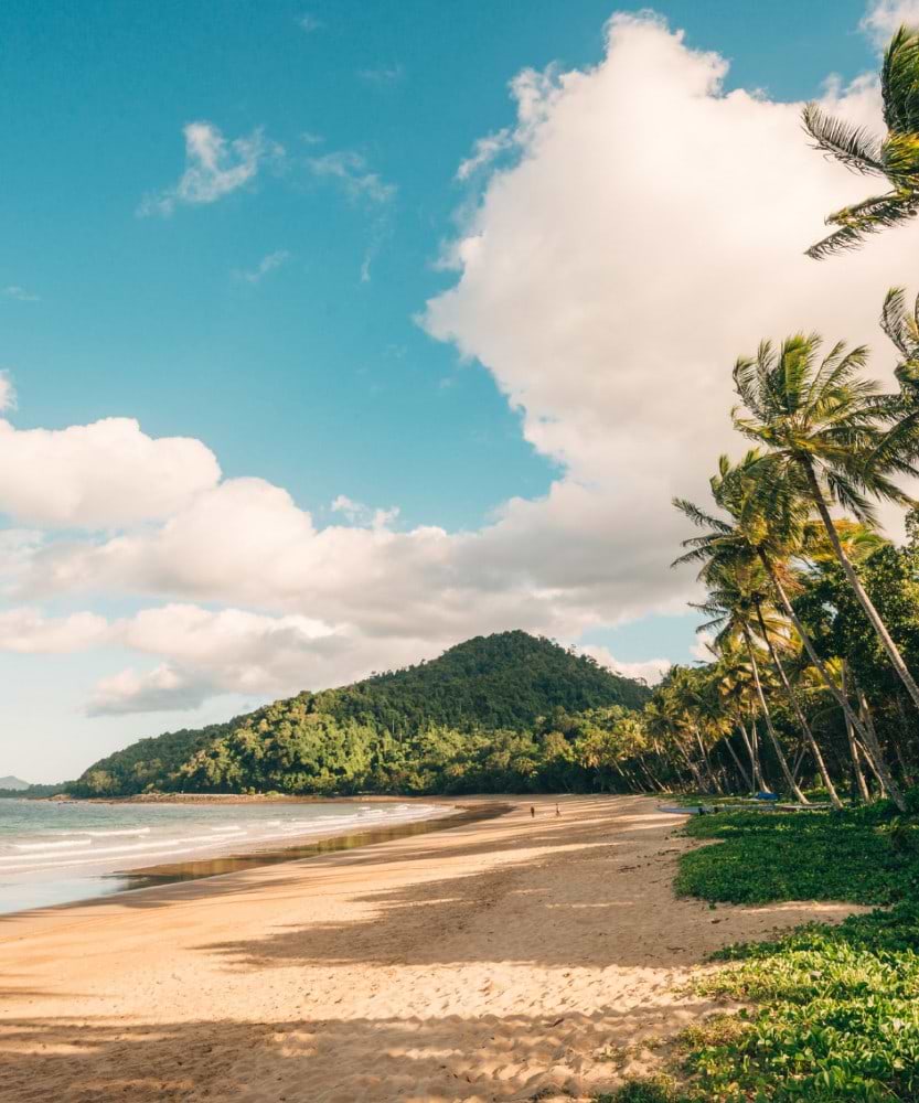 Beach view at Airlie Beach, Australia