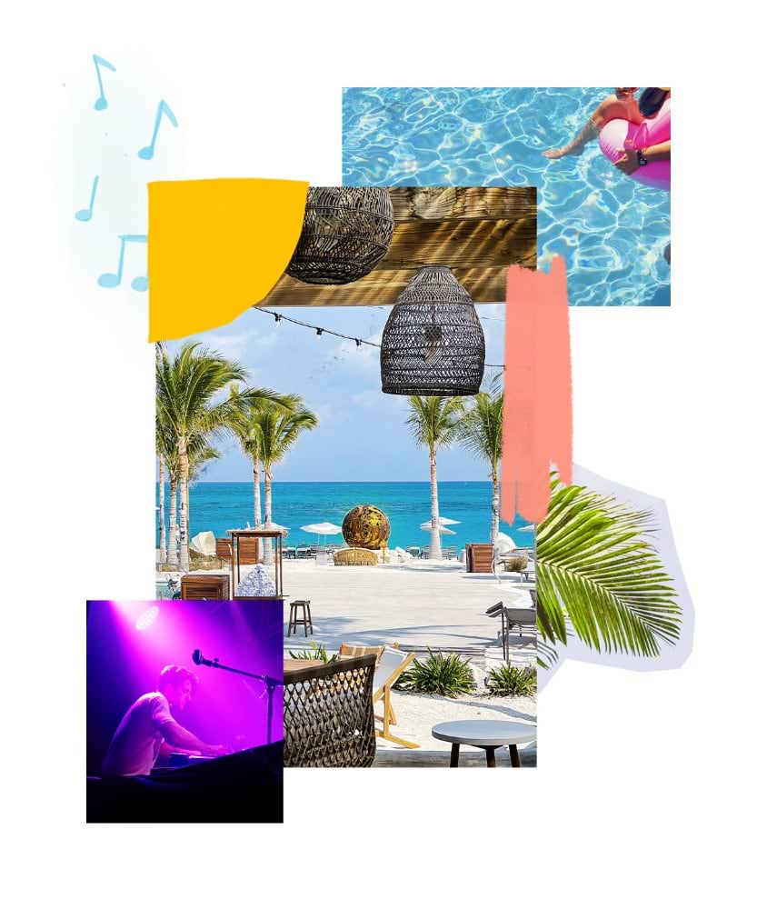 Bimini Beach Club Port Collage