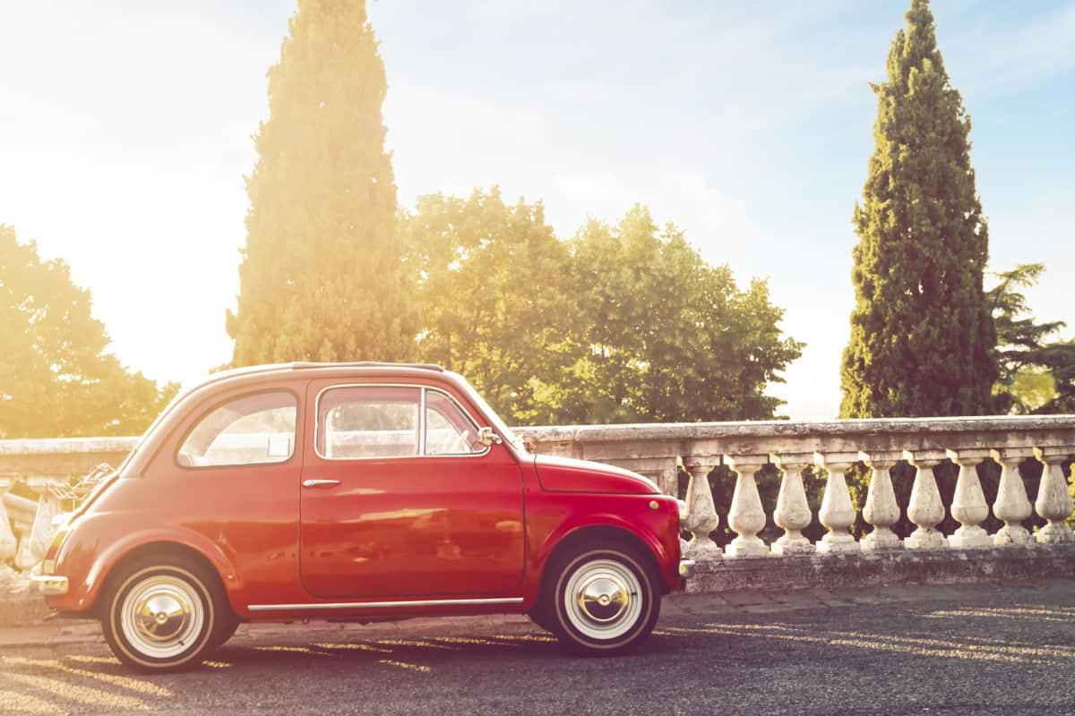 Florence Inside and Out by Vintage Fiat 500