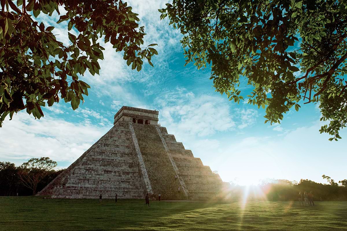 Mayan Pyramid at Chichen Itza