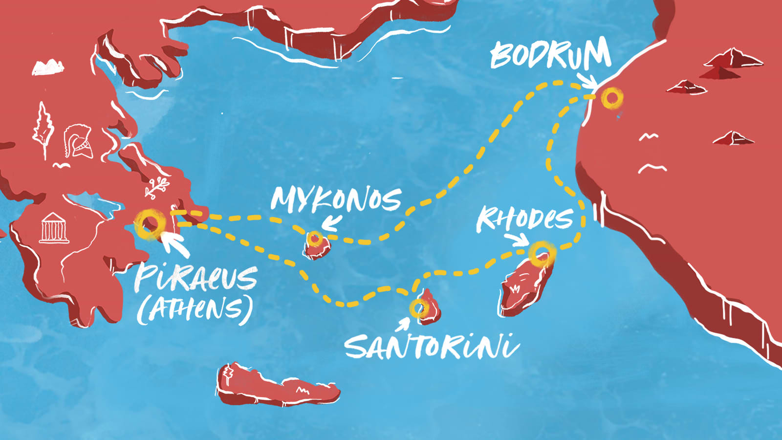 map of the mediterranean