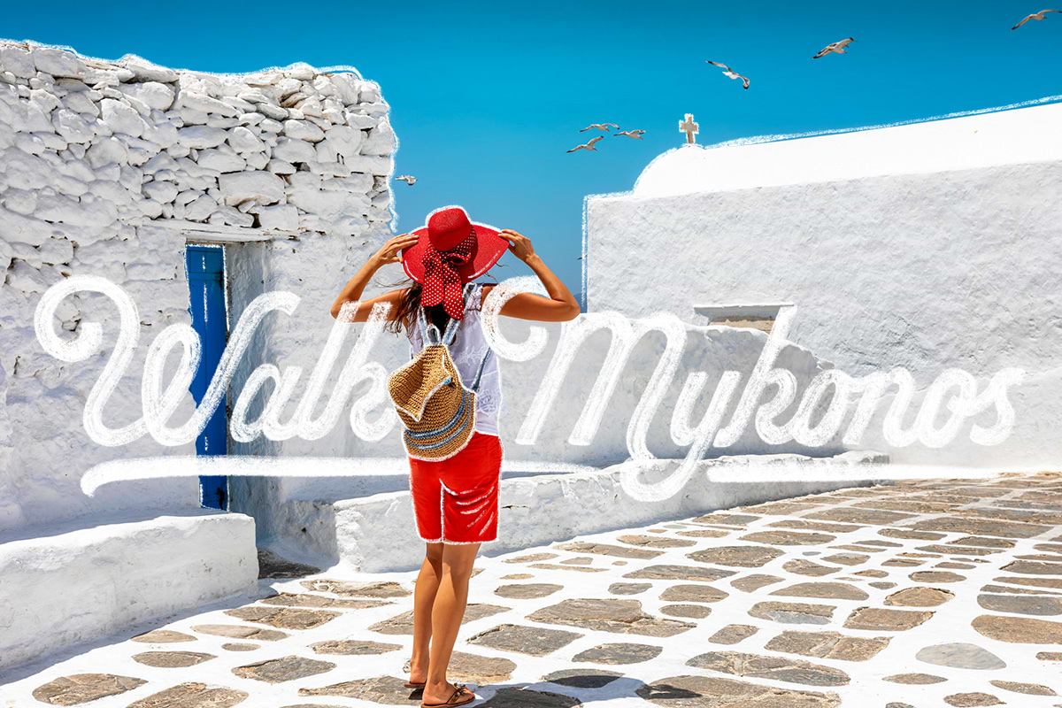Mythical Mykonos City Walkabouts