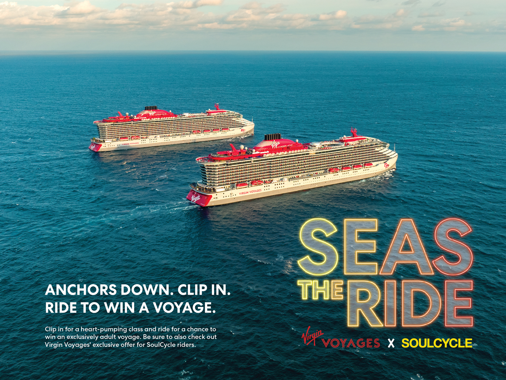Virgin Voyages and SoulCycle