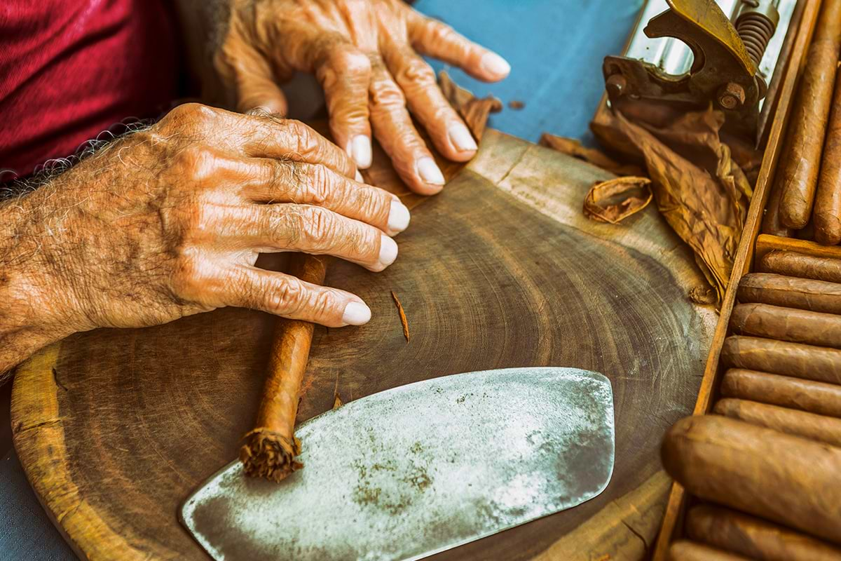 flavors of tobacco, rum and chocolate experience