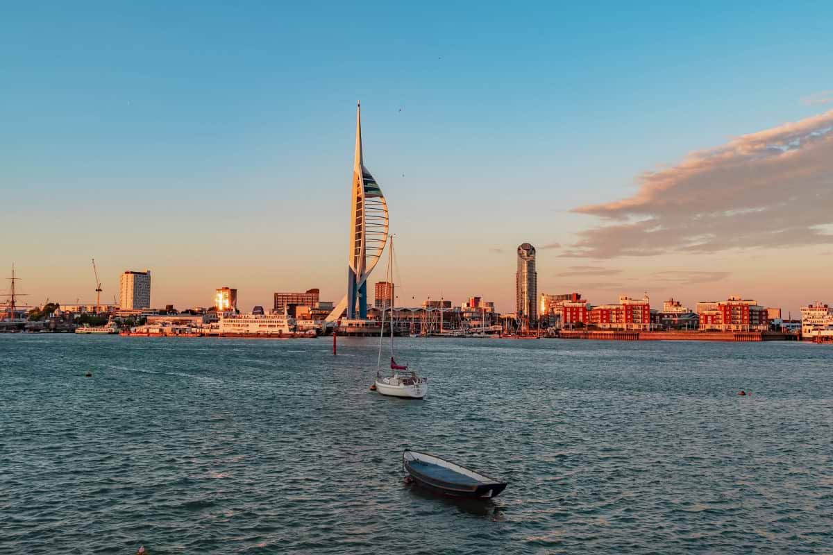 Panoramic Portsmouth From Sea to Sky