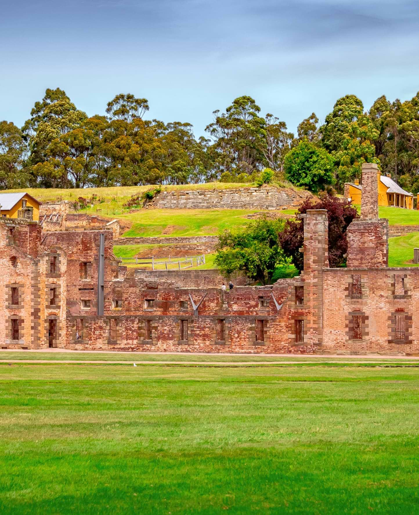 Large brick house