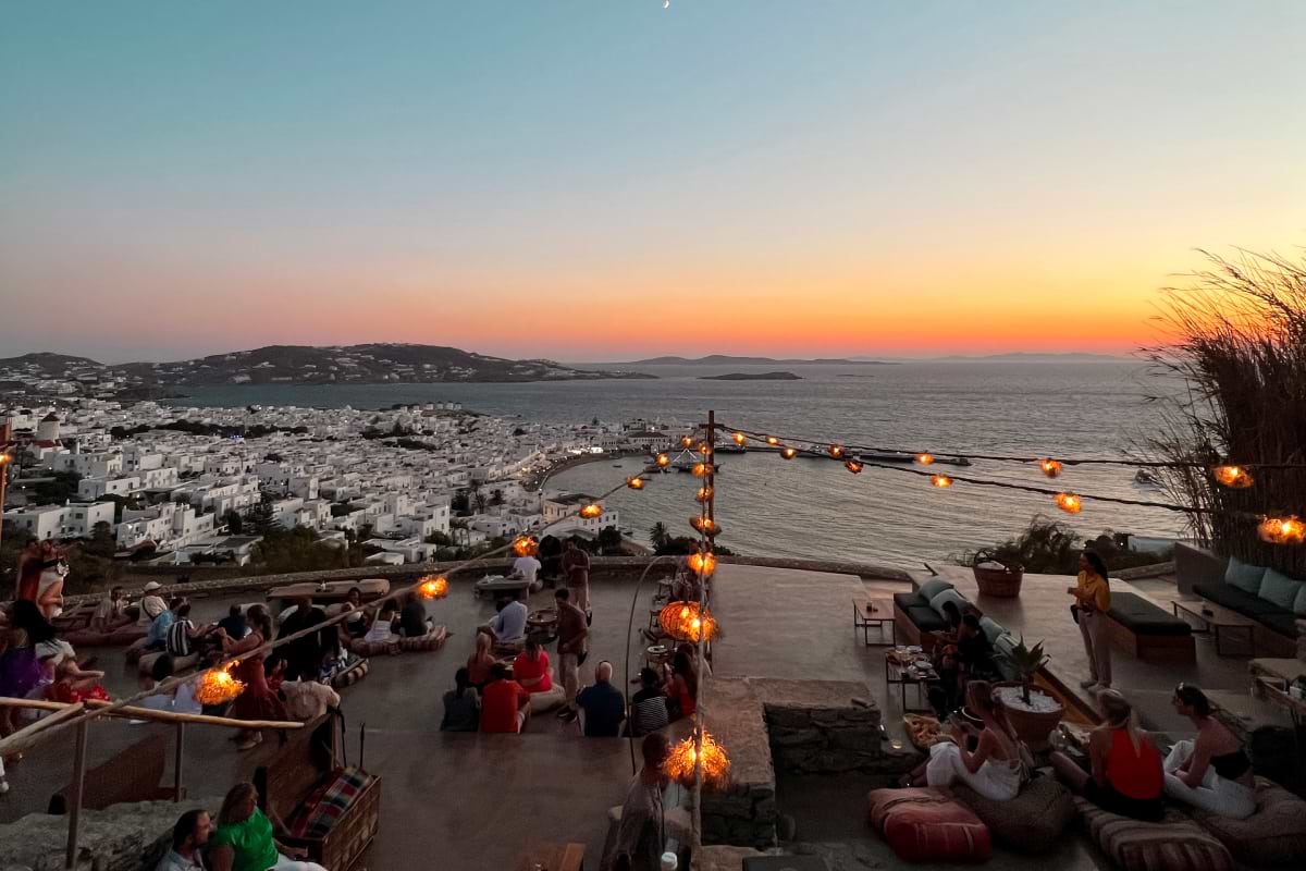 Mykonos Sunset & Nightlife