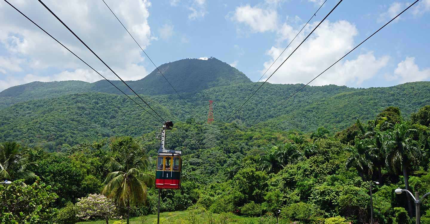 Image of Puerto Plata from the cable car - Dominican Republic