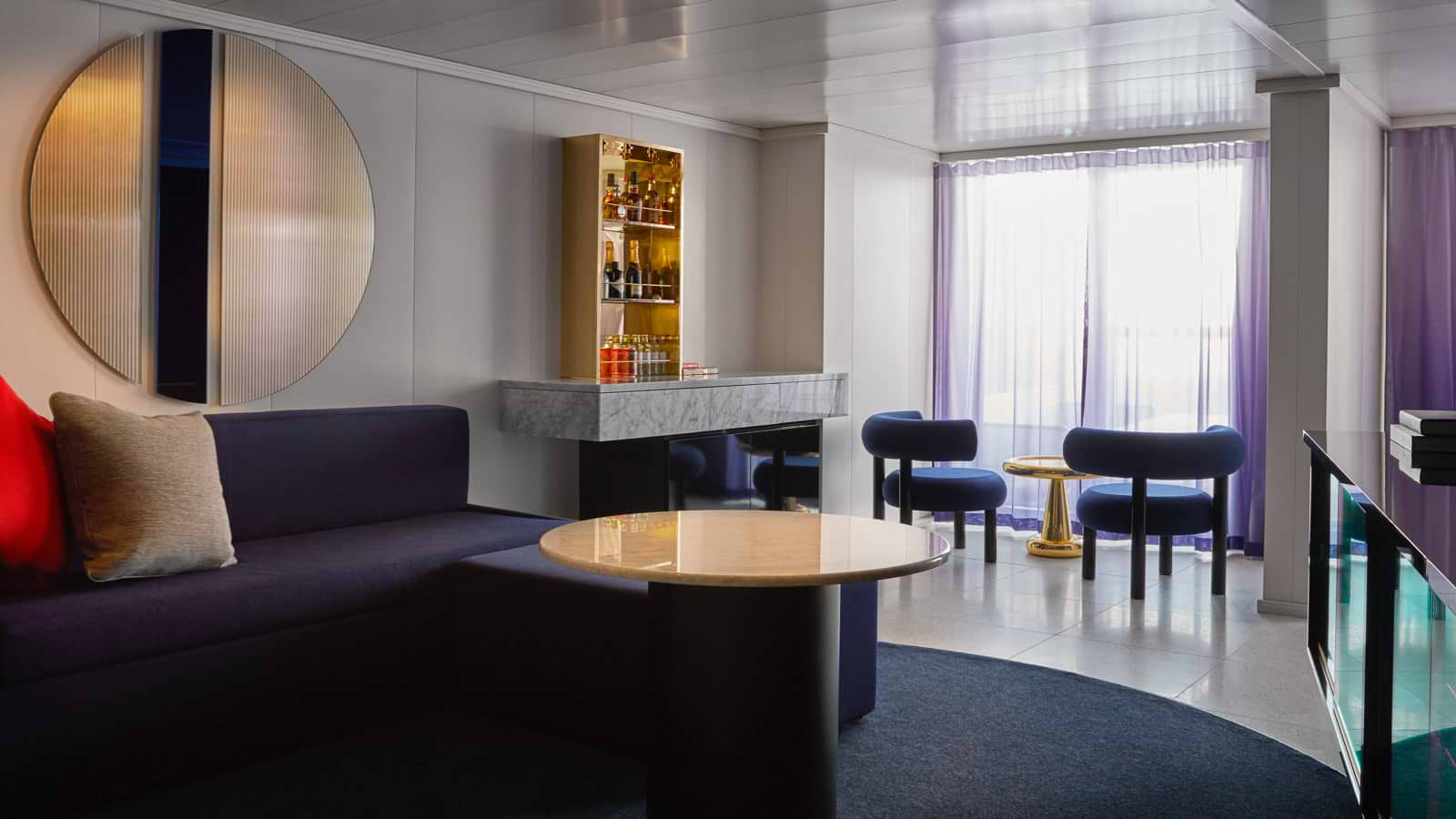 Enjoy a bottomless in-room bar and full cocktail set to keep the drinks flowing — with a dedicated agent on call when you need a refresh. 