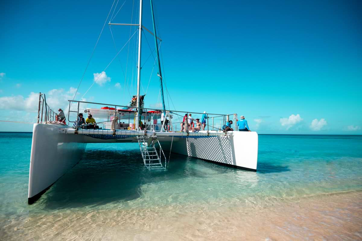 Catamaran Sailaway, Snorkel and Beach in Grand Turk