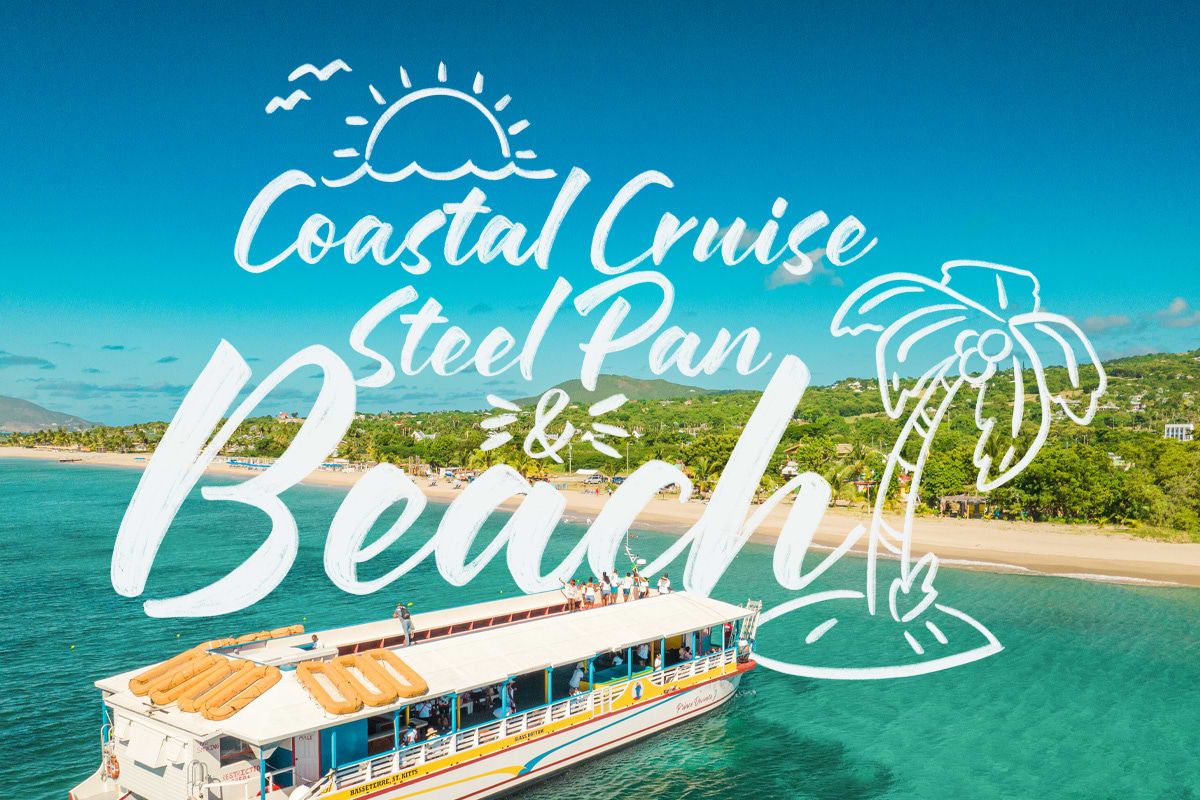 Coastal Cruise, Steel Pan, & Beach