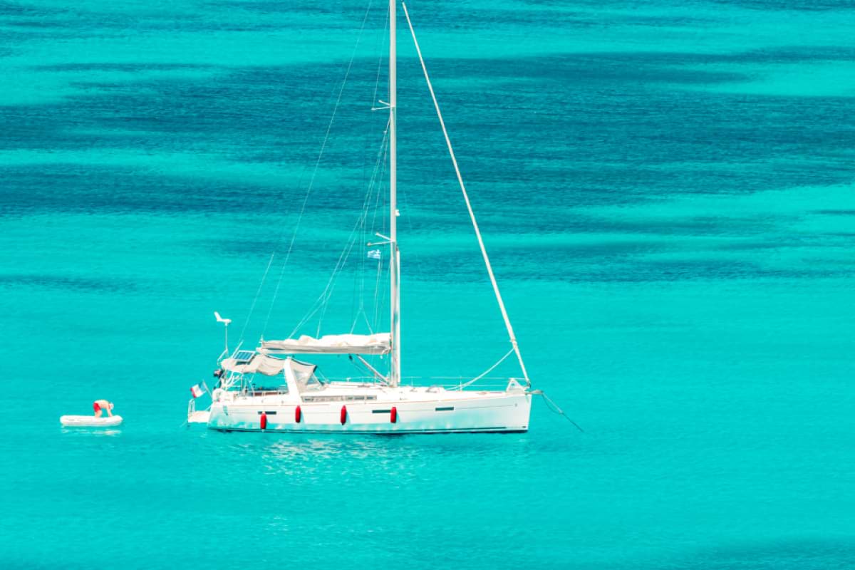 Aegean Blues and Catamaran Views