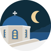 Mykonos Overnight Icon