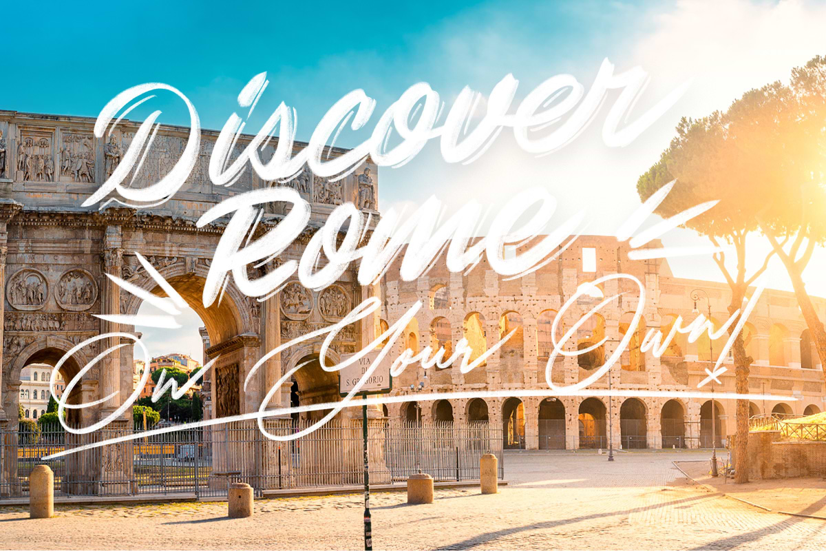 Discover Rome on Your Own (Roundtrip Transfer)