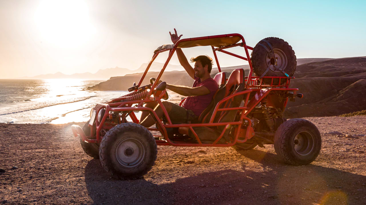 Man on the beach