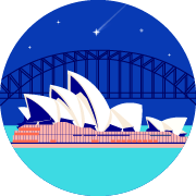 Sydney Overnight Icon