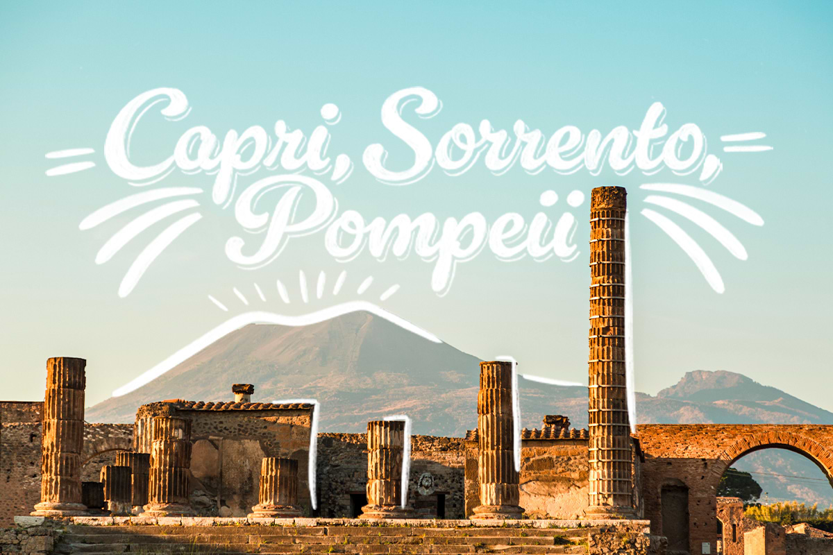 Capri, Sorrento & Pompeii