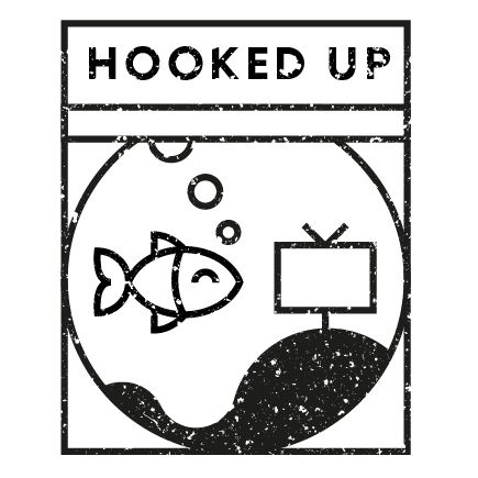 Hooked up stamp
