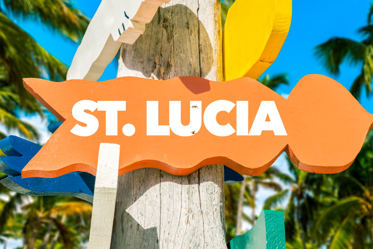 St. Lucia Sign